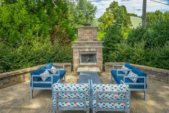 Outdoor Lounge at Hawthorne at the Ridge in Madison, AL